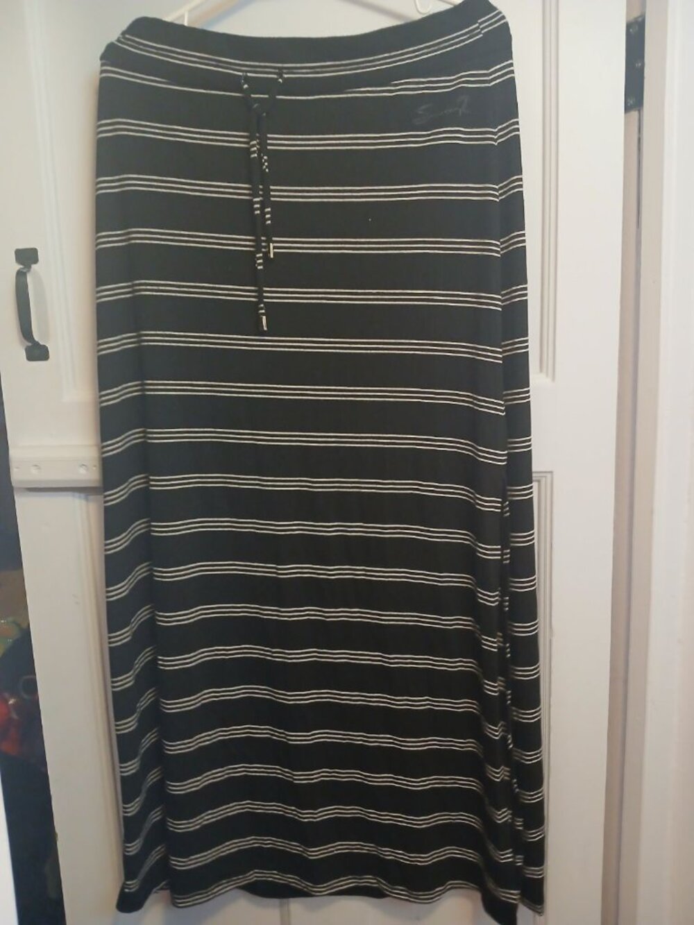 Seven7 Womens M Striped Skirt